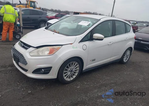 2014 Ford C-Max Energi Sel from USA, damaged, VIN 1FADP5CUXEL518914